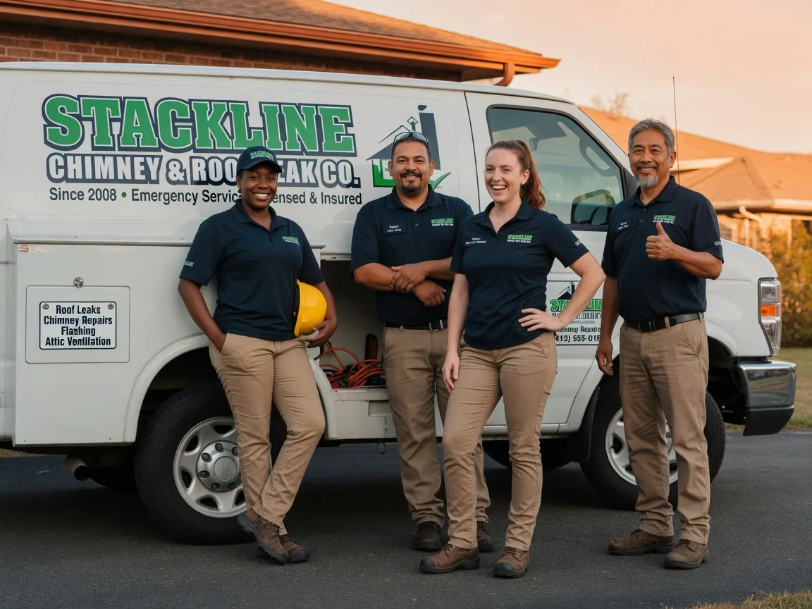 Chimney flashing repair company in Penngrove, CA